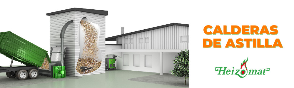 Calderas policombustible Heizomat. Robustez para grandes consumos.