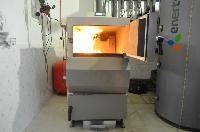 Caldera de leÃ±a de gasificaciÃ³n llama invertida Vigas en Aranda de Duero (Burgos) 