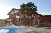 Casa calentada con caldera de pellet en Paternain (Navarra)