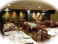 Imagen de uno de los salones del restaurante