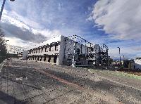 Instalación de 3 calderas de pellet con una potencia total de 192 kilovatios para dar servicio de agua caliente sanitaria y calefacción por fancoils a esta residencia de ancianos situada en la provincia de Navarra