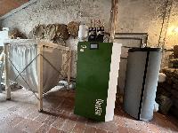 Caldera okofen de pellet para vivienda en Espinosa de Cerrato Palencia